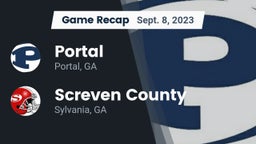 Recap: Portal  vs. Screven County  2023