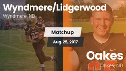 Matchup: Wyndmere/Lidgerwood vs. Oakes  2017