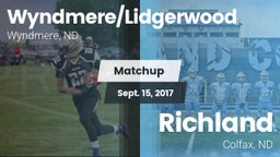 Matchup: Wyndmere/Lidgerwood vs. Richland  2017