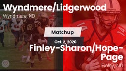 Matchup: Wyndmere/Lidgerwood vs. Finley-Sharon/Hope-Page  2020