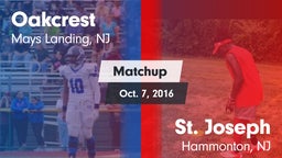 Matchup: Oakcrest vs. St. Joseph  2016