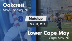 Matchup: Oakcrest vs. Lower Cape May  2016