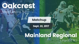 Matchup: Oakcrest vs. Mainland Regional  2017