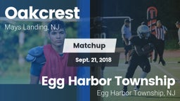 Matchup: Oakcrest vs. Egg Harbor Township  2018