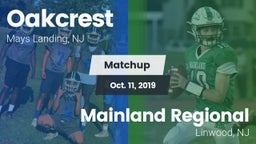 Matchup: Oakcrest vs. Mainland Regional  2019