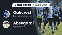 Recap: Oakcrest  vs. Absegami  2021