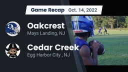 Recap: Oakcrest  vs. Cedar Creek  2022