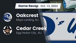 Recap: Oakcrest  vs. Cedar Creek  2023