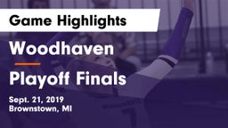 Woodhaven  vs Playoff Finals Game Highlights - Sept. 21, 2019