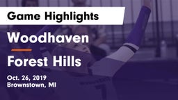 Woodhaven  vs Forest Hills Game Highlights - Oct. 26, 2019