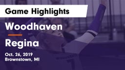 Woodhaven  vs Regina Game Highlights - Oct. 26, 2019