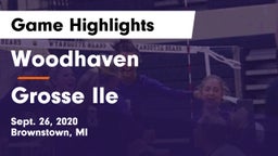 Woodhaven  vs Grosse Ile Game Highlights - Sept. 26, 2020