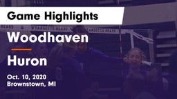 Woodhaven  vs Huron  Game Highlights - Oct. 10, 2020
