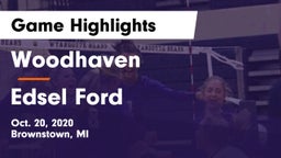 Woodhaven  vs Edsel Ford  Game Highlights - Oct. 20, 2020