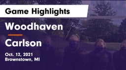 Woodhaven  vs Carlson  Game Highlights - Oct. 12, 2021