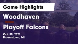 Woodhaven  vs Playoff Falcons Game Highlights - Oct. 30, 2021