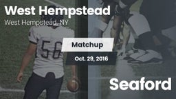 Matchup: West Hempstead vs. Seaford 2016