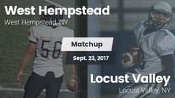 Matchup: West Hempstead vs. Locust Valley  2017