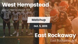 Matchup: West Hempstead vs. East Rockaway  2019