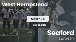 Matchup: West Hempstead vs. Seaford  2019