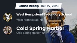 Recap: West Hempstead Secondary School vs. Cold Spring Harbor  2023