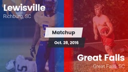 Matchup: Lewisville vs. Great Falls  2016