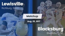 Matchup: Lewisville vs. Blacksburg  2017