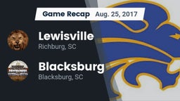 Recap: Lewisville  vs. Blacksburg  2017