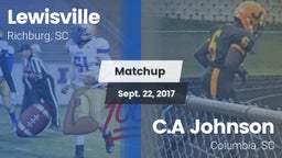 Matchup: Lewisville vs. C.A Johnson  2017