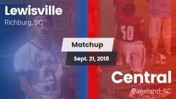 Matchup: Lewisville vs. Central  2018