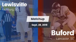 Matchup: Lewisville vs. Buford  2018