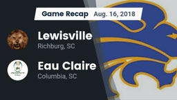 Recap: Lewisville  vs. Eau Claire  2018