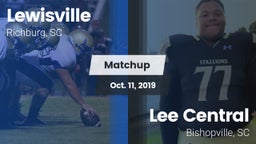 Matchup: Lewisville vs. Lee Central  2019