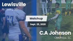 Matchup: Lewisville vs. C.A Johnson  2020