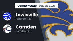 Recap: Lewisville  vs. Camden  2021