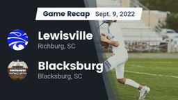 Recap: Lewisville  vs. Blacksburg  2022
