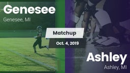 Matchup: Genesee vs. Ashley  2019