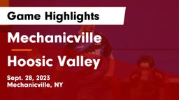 Mechanicville  vs Hoosic Valley  Game Highlights - Sept. 28, 2023