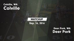 Matchup: Colville vs. Deer Park  2016