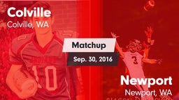 Matchup: Colville vs. Newport  2016