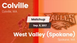 Matchup: Colville vs. West Valley  (Spokane) 2017