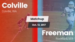 Matchup: Colville vs. Freeman  2017