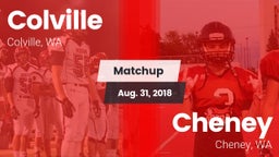 Matchup: Colville vs. Cheney  2018