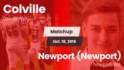 Matchup: Colville vs. Newport  (Newport) 2019