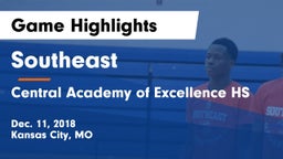Southeast  vs Central Academy of Excellence HS Game Highlights - Dec. 11, 2018