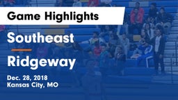 Southeast  vs Ridgeway  Game Highlights - Dec. 28, 2018