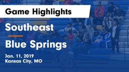 Southeast  vs Blue Springs  Game Highlights - Jan. 11, 2019