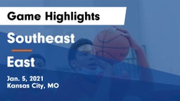 Southeast  vs East  Game Highlights - Jan. 5, 2021