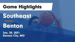 Southeast  vs Benton  Game Highlights - Jan. 20, 2021