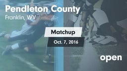 Matchup: Pendleton County vs. open 2016